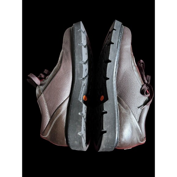 Lugz-Mens Gridlock Brown Leather Shoes MGDL-200 Sz 12 Lace Up - Picture 10 of 13